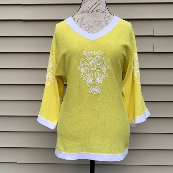 BANANA REPUBLIC Yellow Sweater - Picture 1 of 12